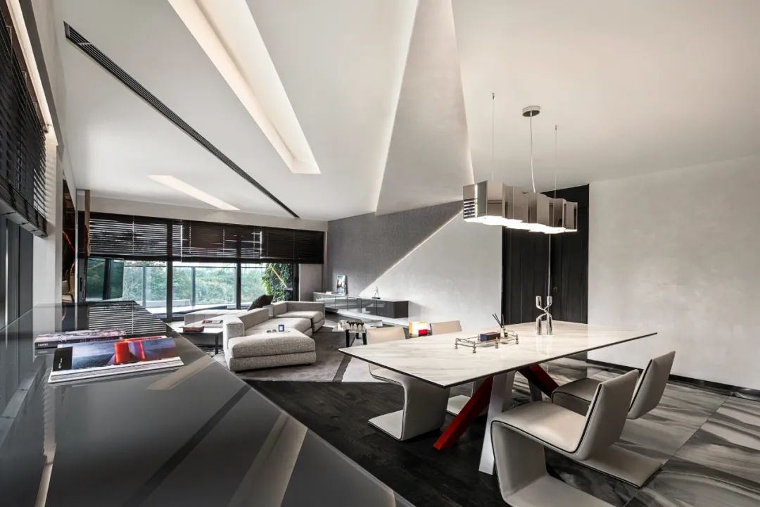 深圳华侨城私宅丨中国深圳丨刘荣禄国际空间设计,甲鼎设计&京典陈设-14