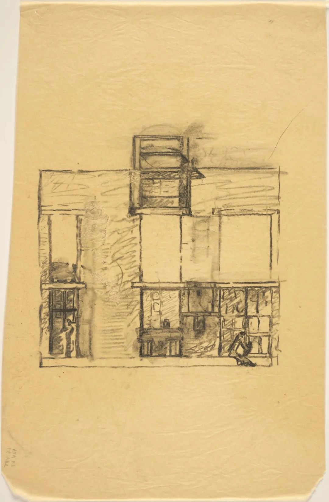 路易斯·康的建筑绘画-95