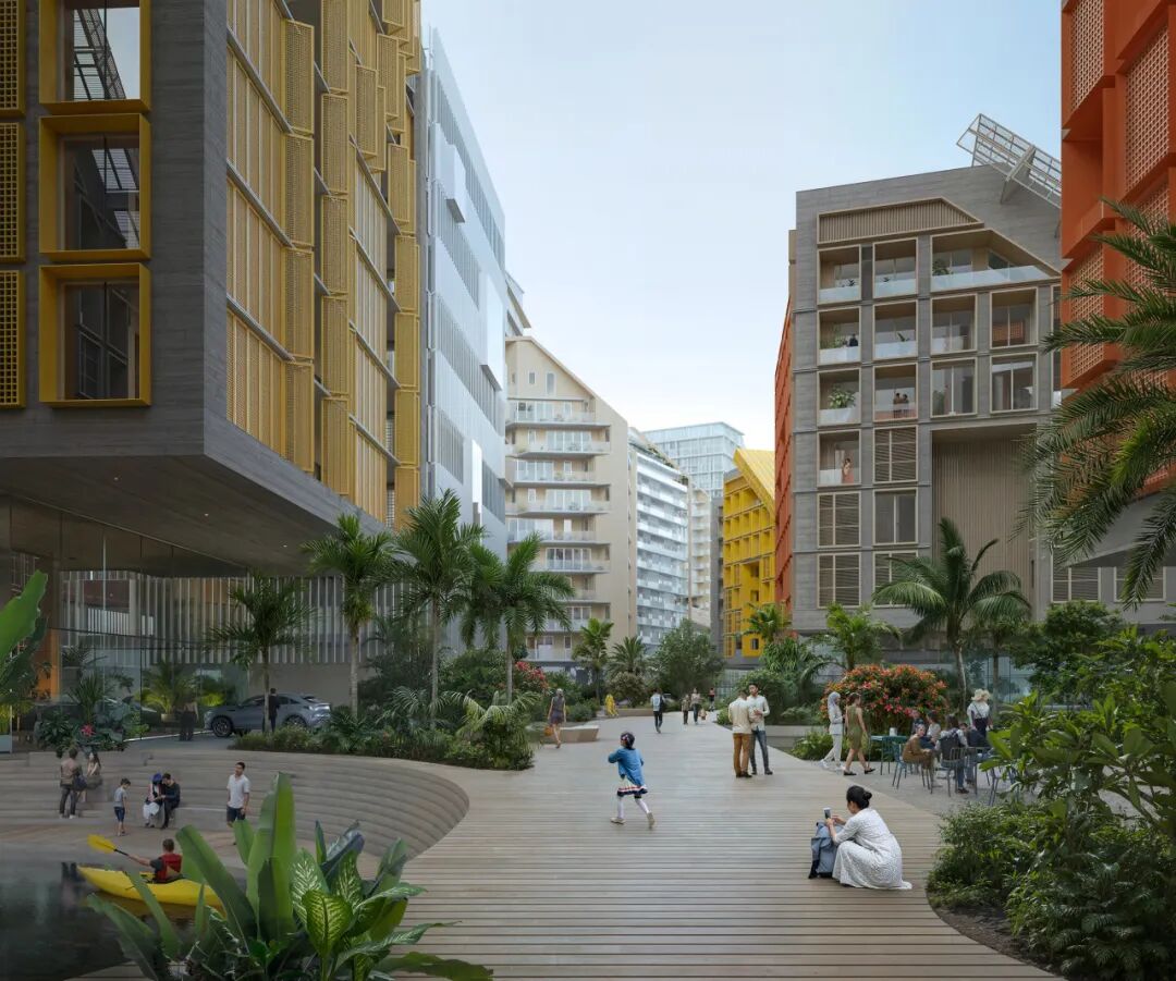 Snøhetta作品｜马来西亚杰塞尔顿码头总体规划-17