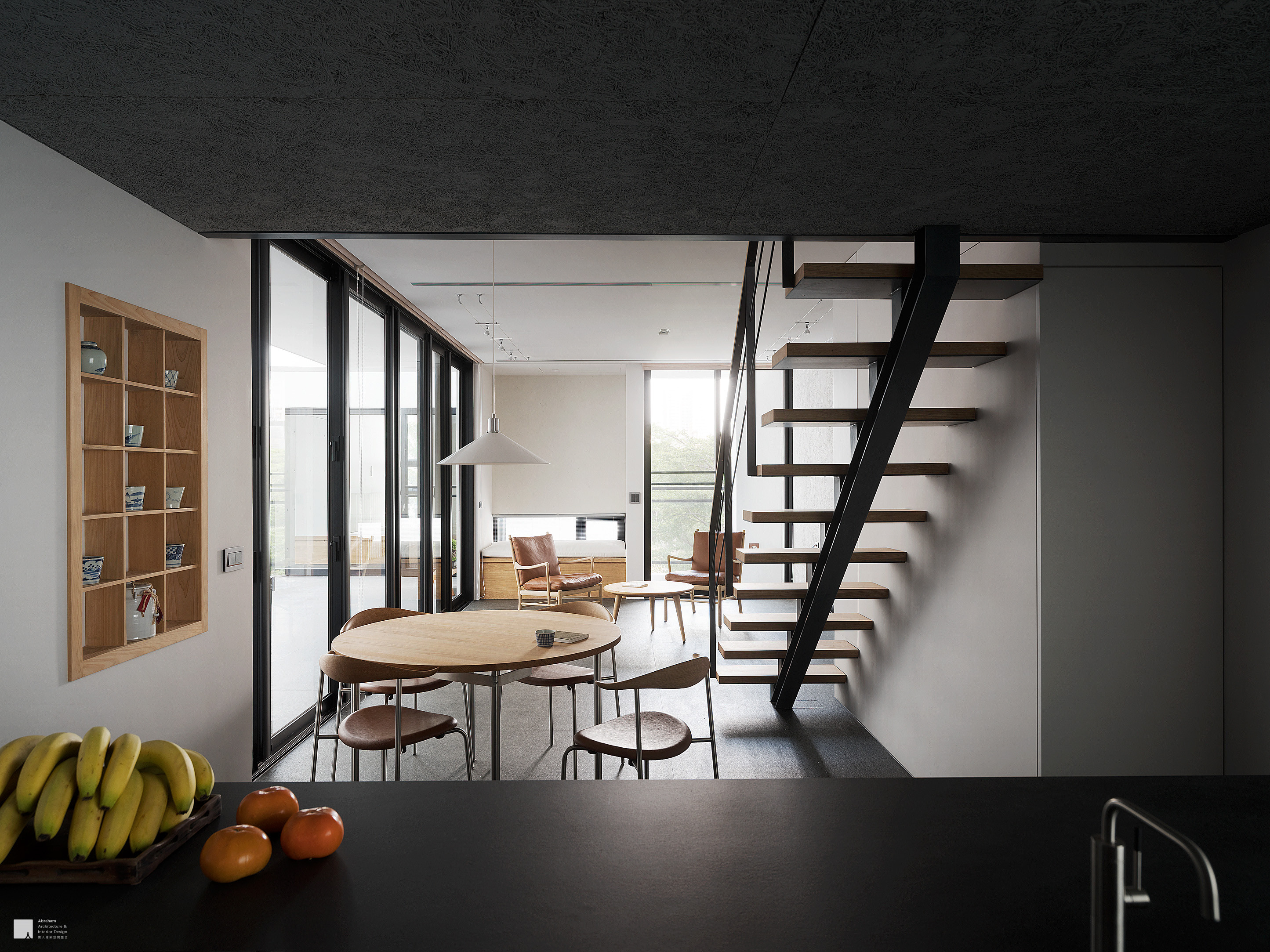 藏風納氣・空中三合院丨中国台中丨僕人空間設計有限公司-49