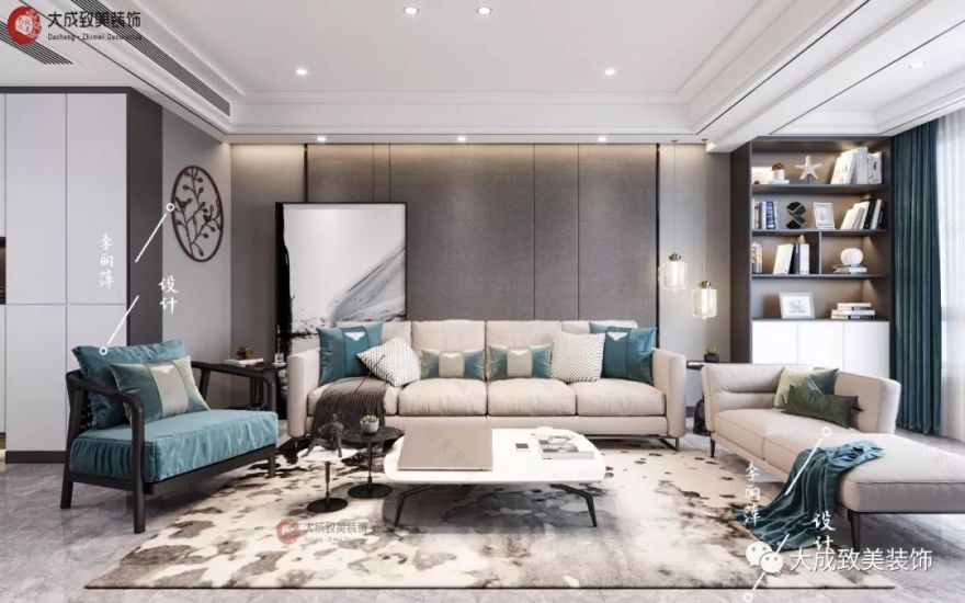 156㎡现代黑白灰,诠释简约生活美学-29