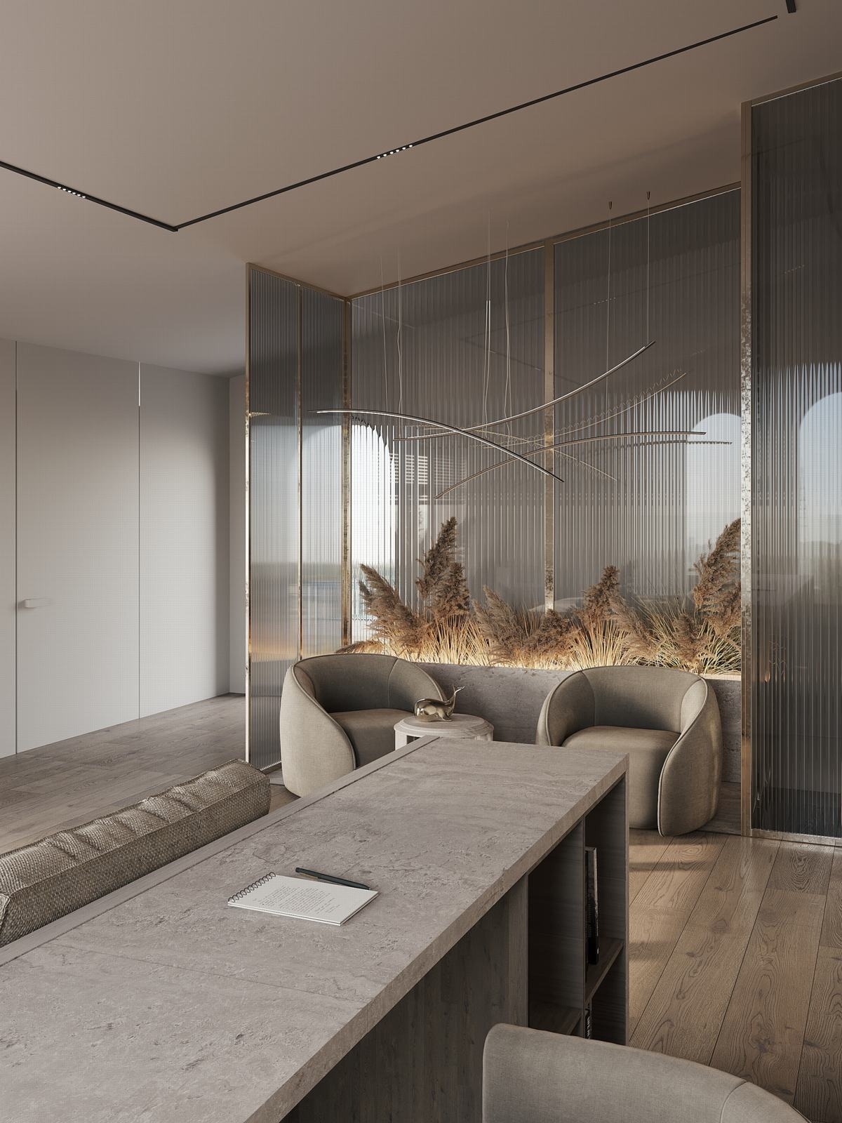 现代轻奢的质感空间丨ArtPartner-33