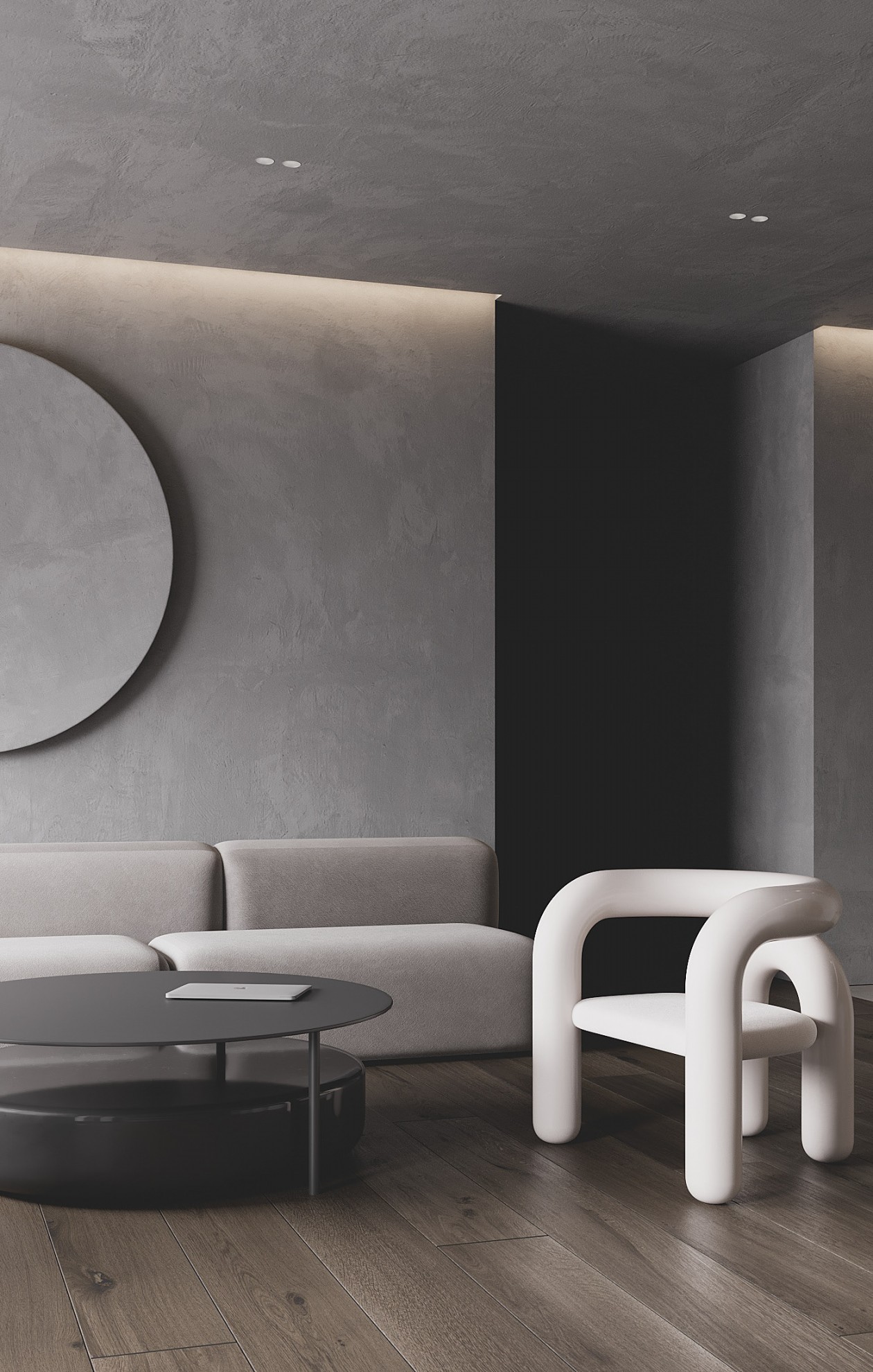 170㎡简约风公寓 舒适而时尚，-5