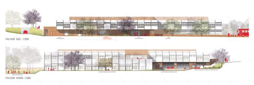 马德里法国学校儿童学校扩建项目丨西班牙马德里-21