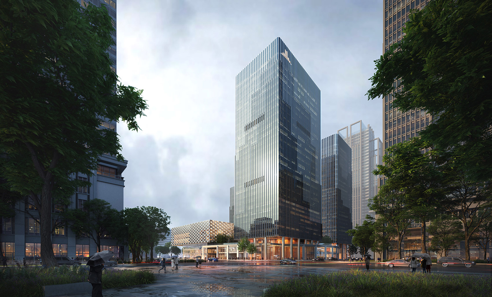 成都交子公园塔楼丨中国成都丨MVRDV-29