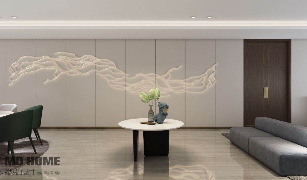 默弘设计|| 简约舒适家居,打造放松空间-4