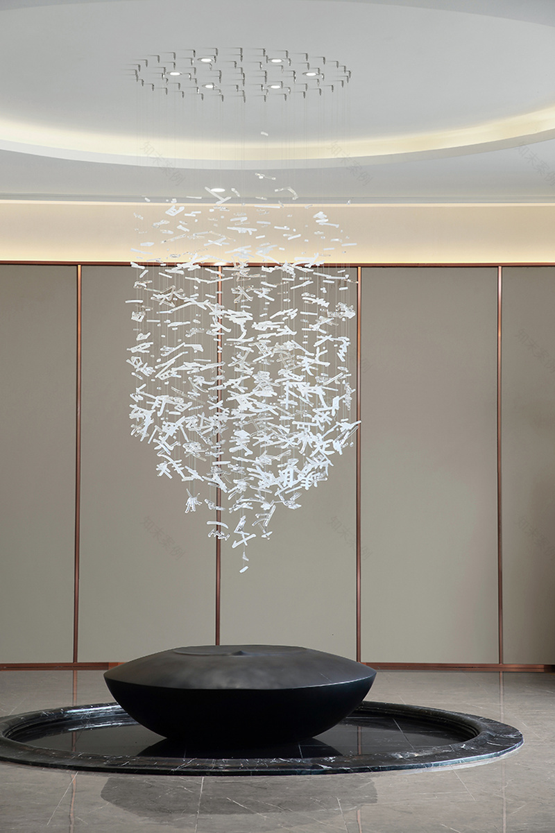 富春山居销售中心 | 山水意境与现代艺术的共生-0