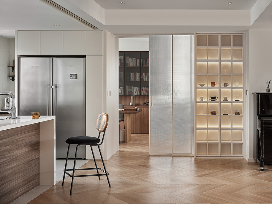 180㎡现代简约上跃， 敞开式设计的随性而居 | 与上设计-29