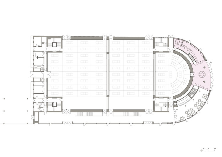 Reception Area of the Schaubühne Berlin Barkow Leibinger-6