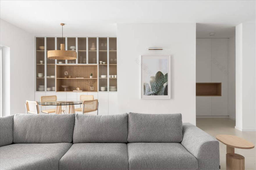 大城市度假公寓翻新丨以色列特拉维夫丨室内设计师塔米·潘潘尔·申卡尔-15