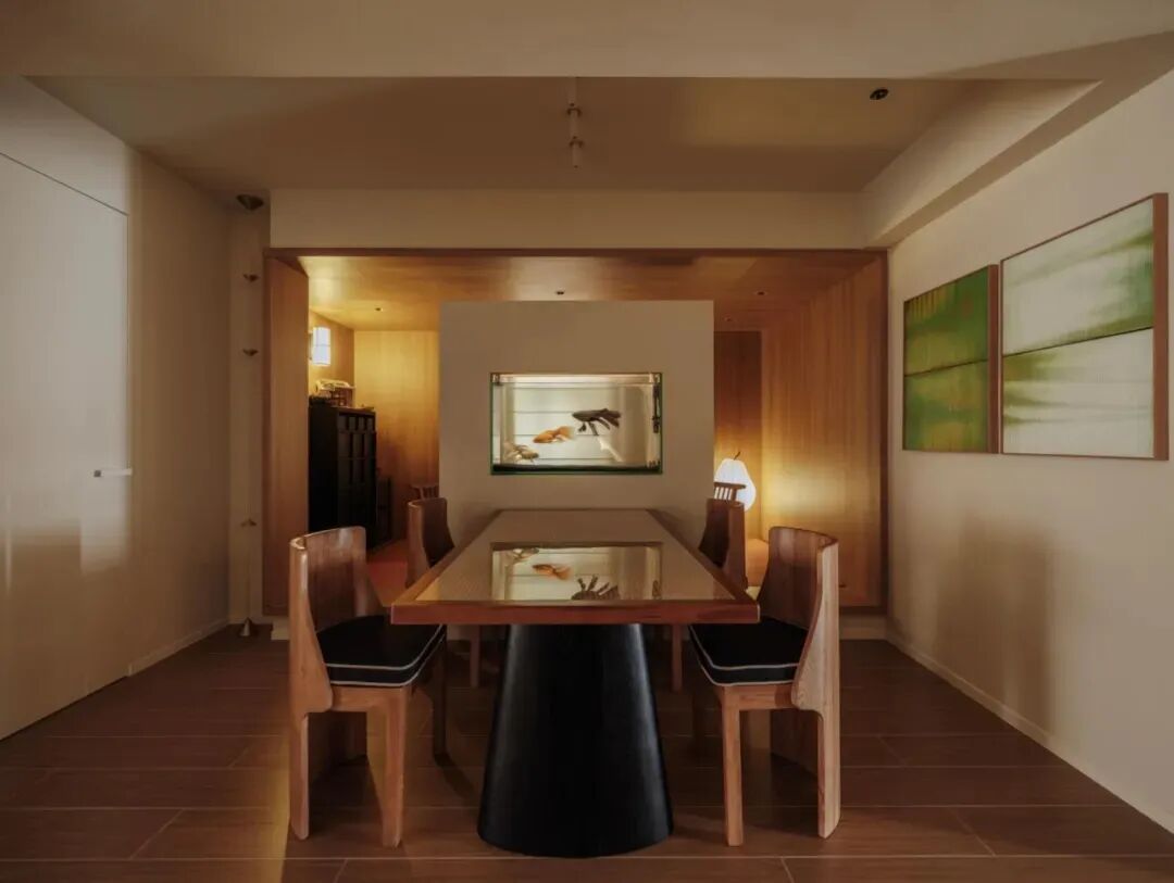 135㎡木色暖调松弛家私宅设计丨中国重庆丨苑邸设计-15