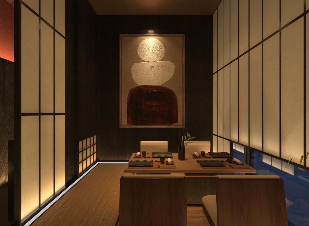 脂玄久酒日料丨中国上海丨五度空间设计（上海）有限公司-30