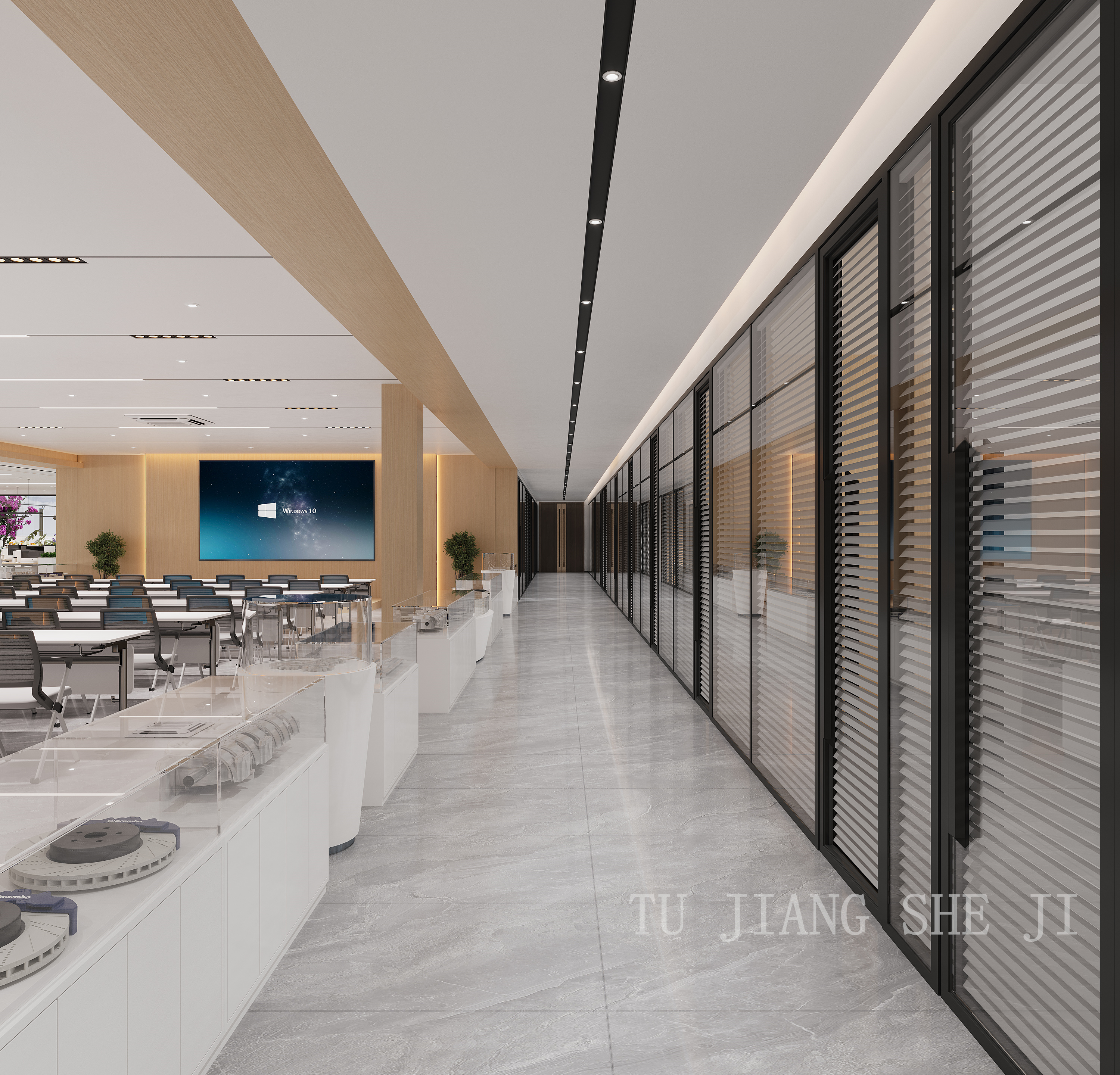 “行与形”纯粹与简淡的办公空间设计-2