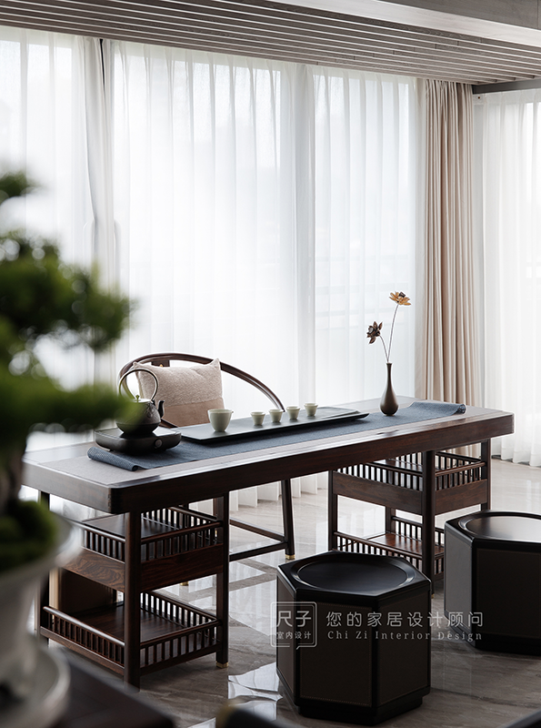 知味 · 愈久弥香,静谧的东方韵味丨尺子室内设计-27