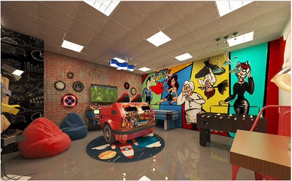 Sheraton break room-4