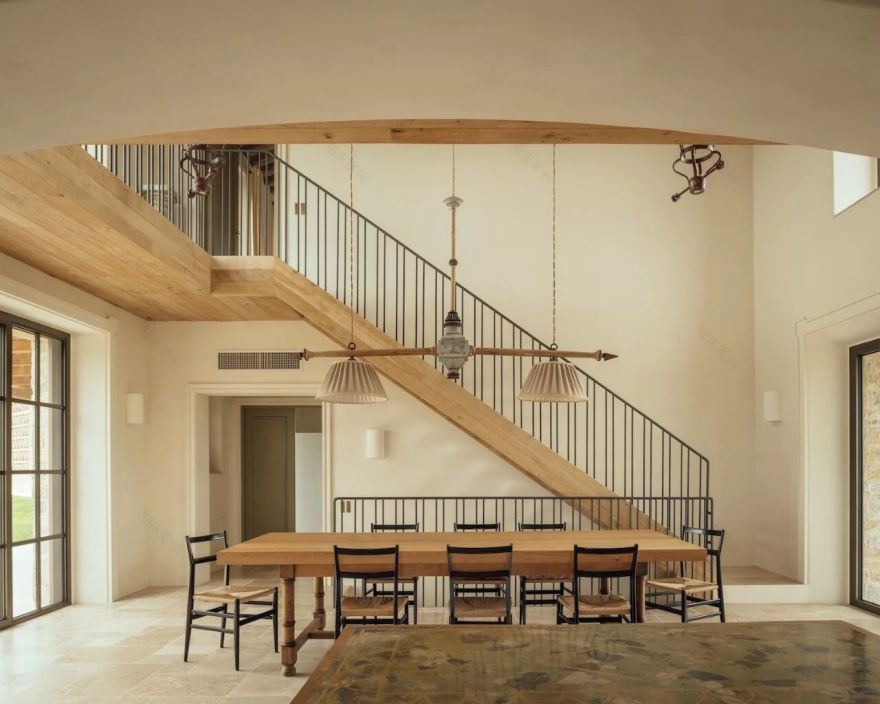 意大利托斯卡纳的极简主义住宅设计(埃尔科利纳庄园)丨McLean Quinlan-3