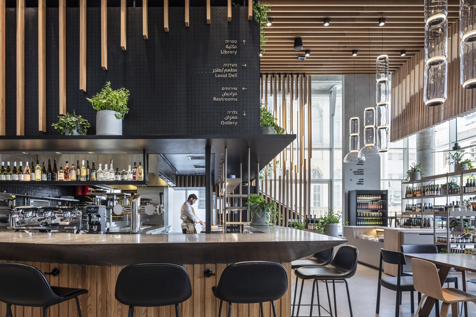 特拉维夫国家创业中心以色列烹饪学院，多功能蓝色空间融合烹饪文化-7