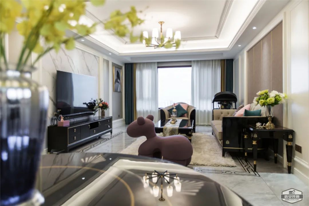 现代轻奢风尚 · 吾悦华府 52#精致家居设计丨格堂装饰-14