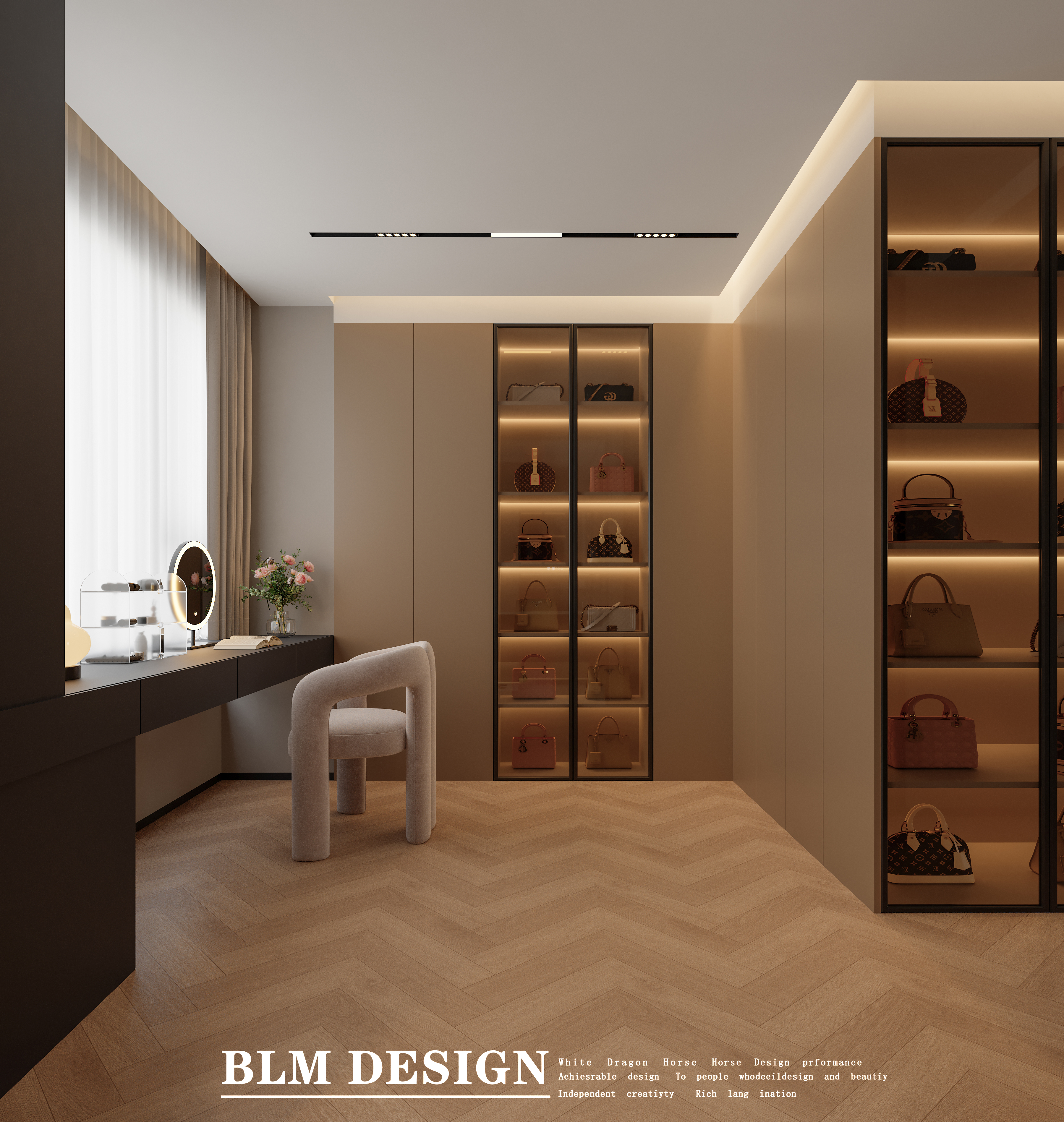 现代原木风效果图-6