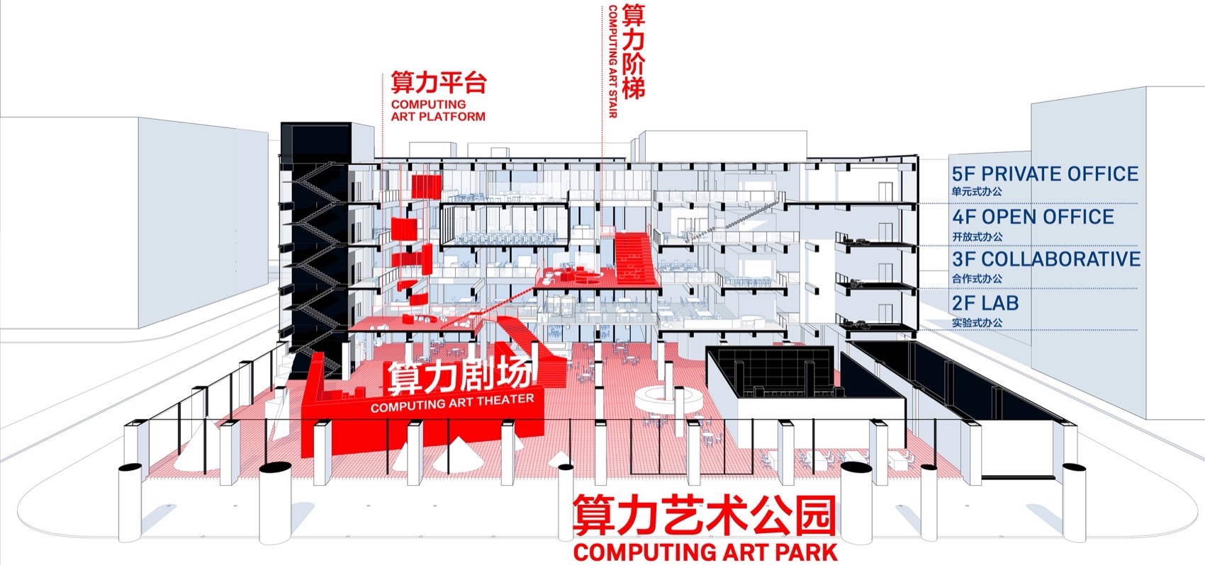 星火·761 – 北京数字经济算力中心丨中国北京丨llLab. | 叙向建筑设计-57