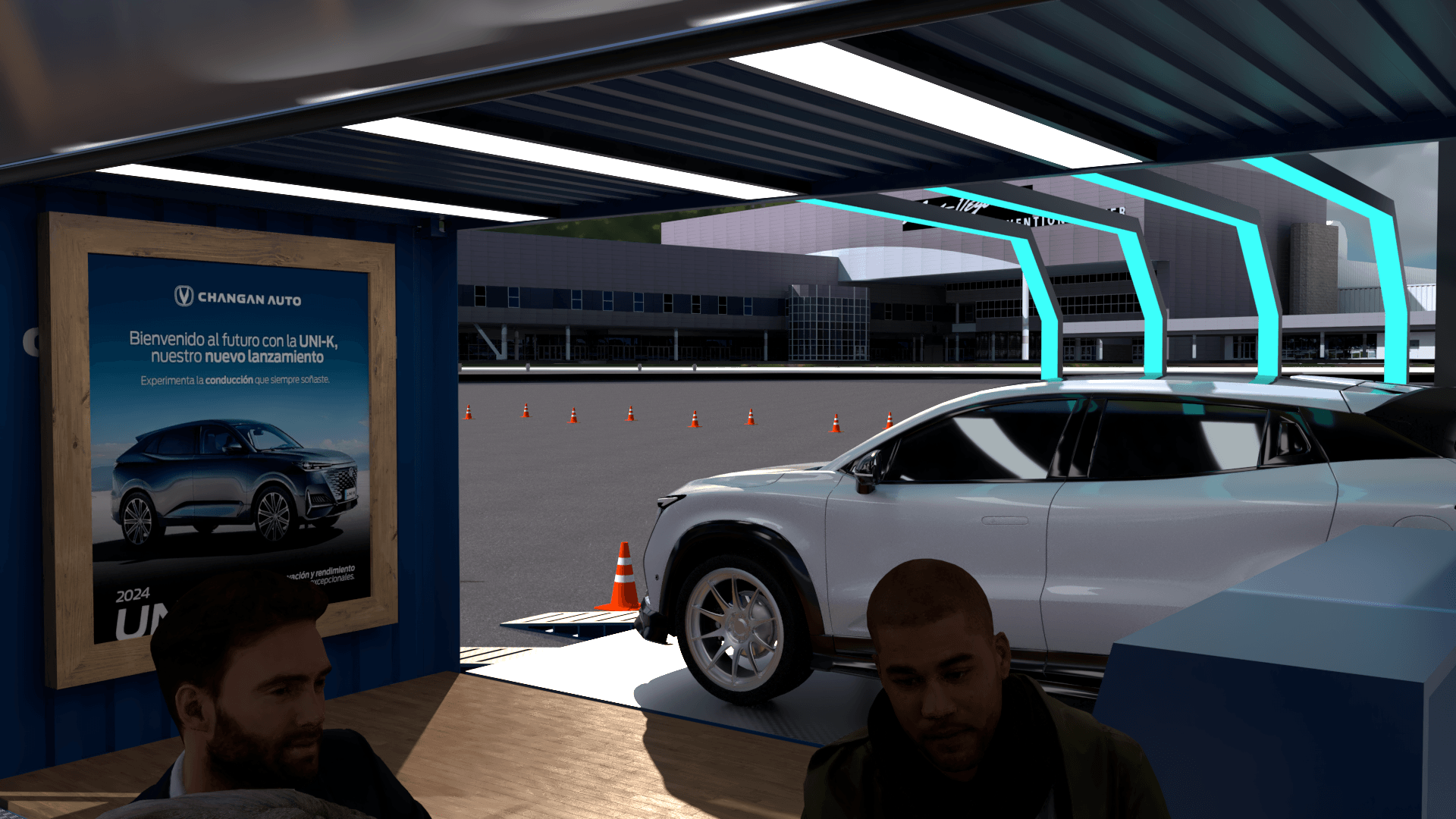 Booth Driving test Changan-4