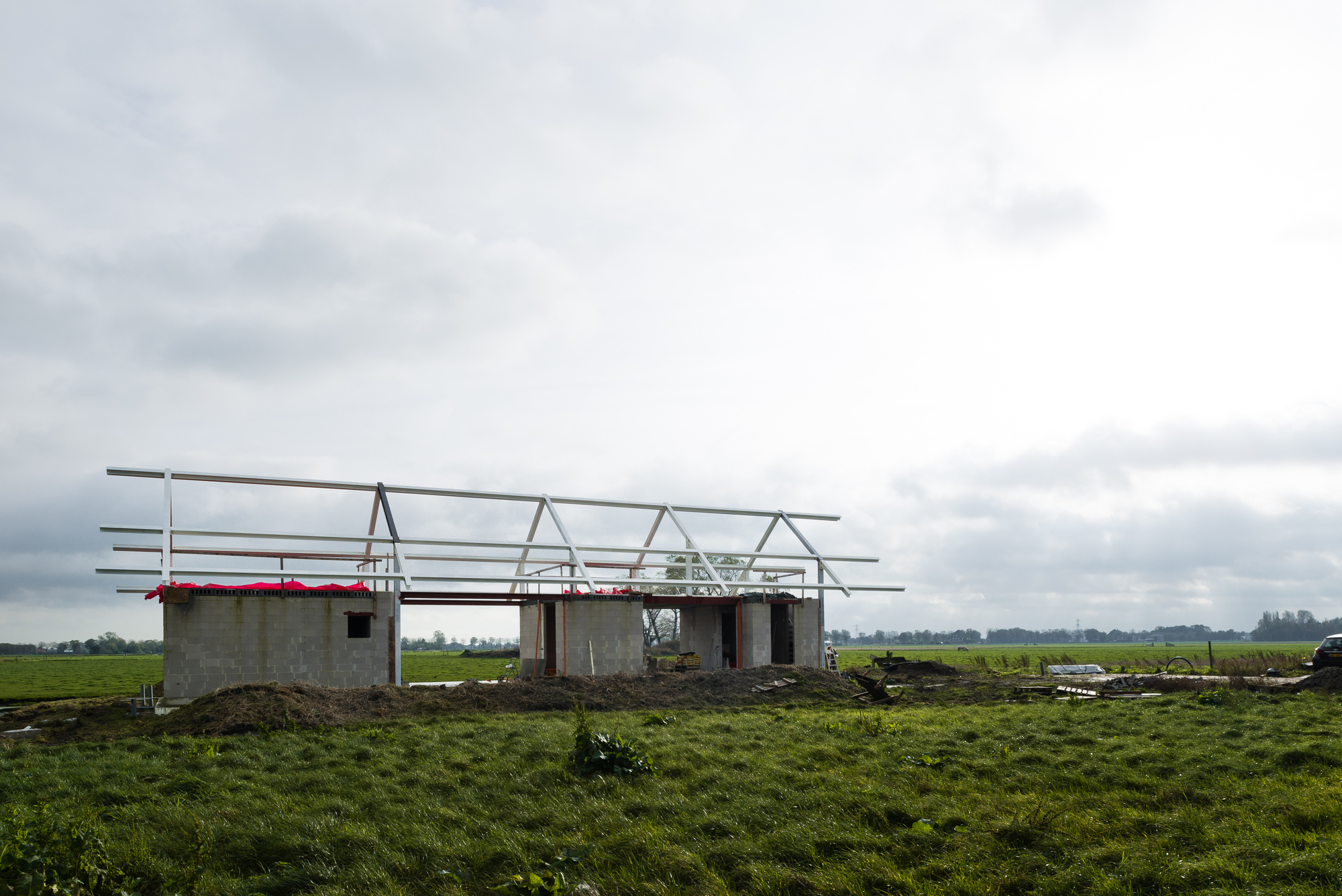 荷兰 Spierdijk 谷仓住宅丨Kevin Veenhuizen Architects-20