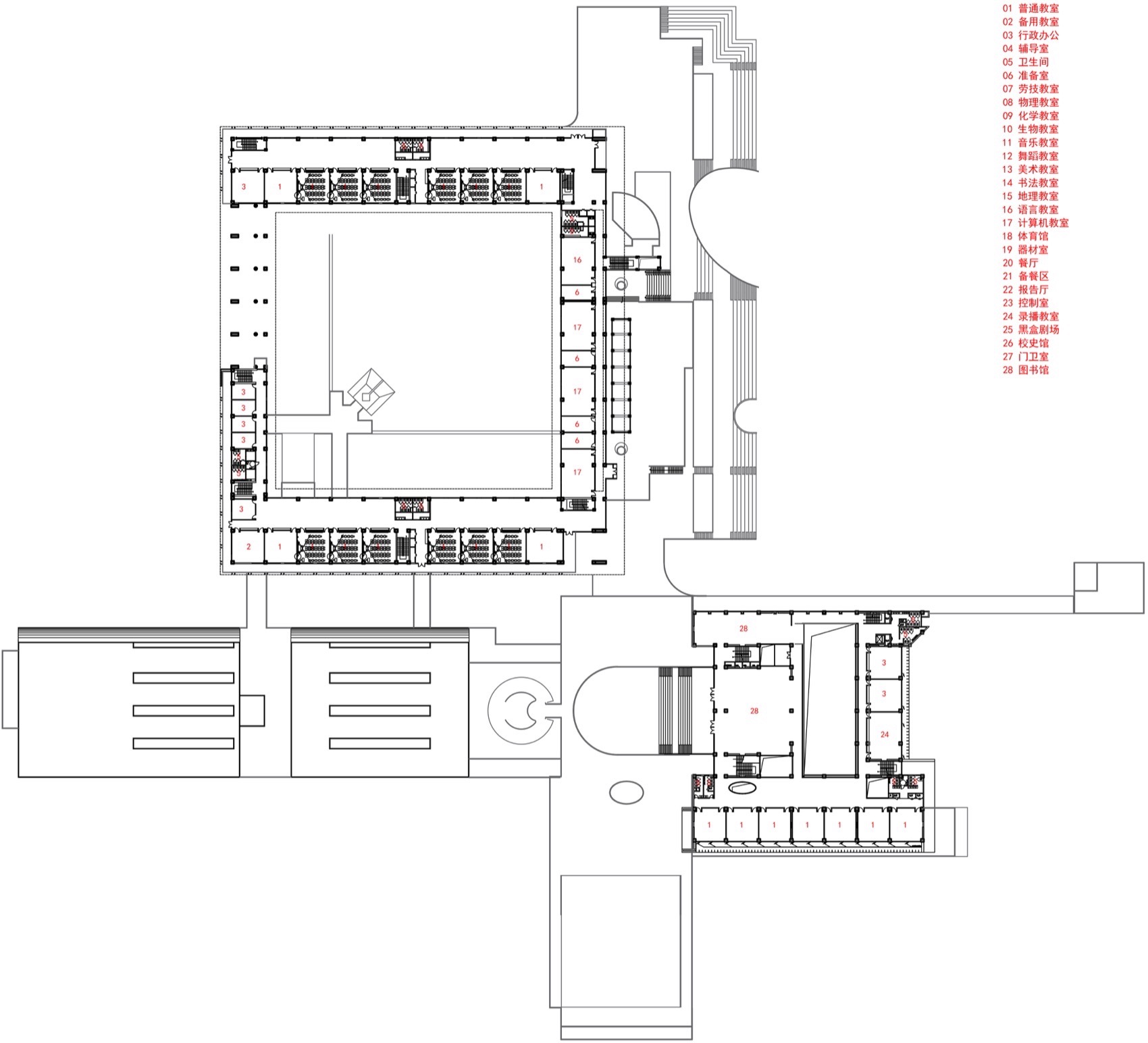 胡杨河市天北实验中学丨中国新疆丨江苏中锐华东建筑设计研究院荣朝晖工作室+趣锐（上海）-133