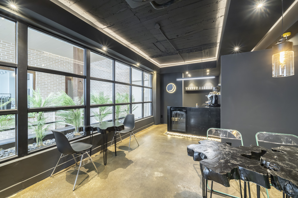 现代简约 13 坪咖啡厅&画室设计-6