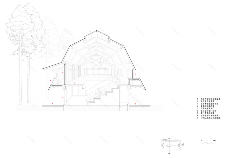 长宁外环生态公园带市民服务驿站丨中国长宁丨致正建筑工作室,冶是建筑-184