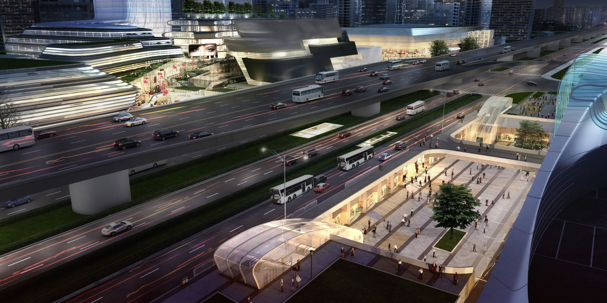 宁波鄞州南部中央商务区门户-39