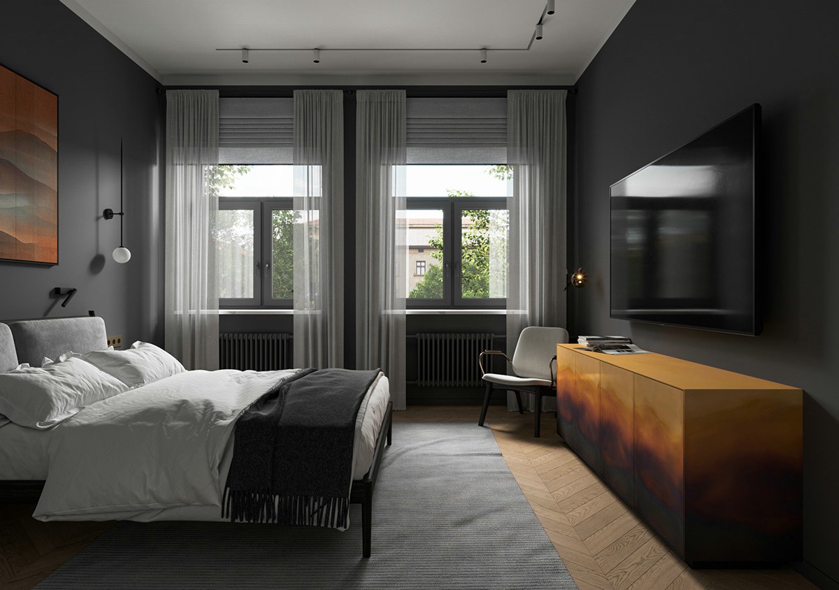 极简优雅的 106㎡无欲无求之家-17