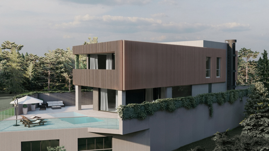 Blagodatnaya街住宅外部翻新项目丨JParchitects-14