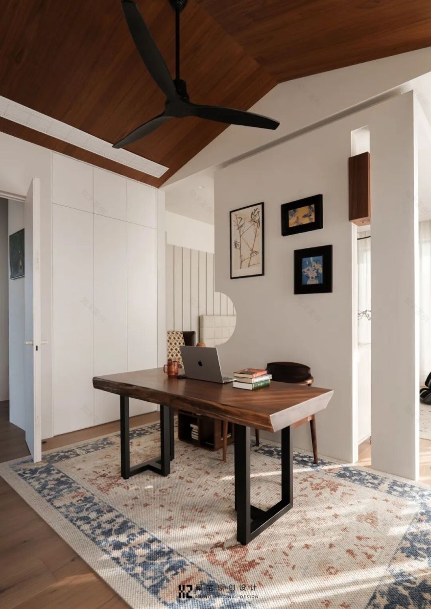 天井重构+楼梯移位,装下三代人的理想生活-83