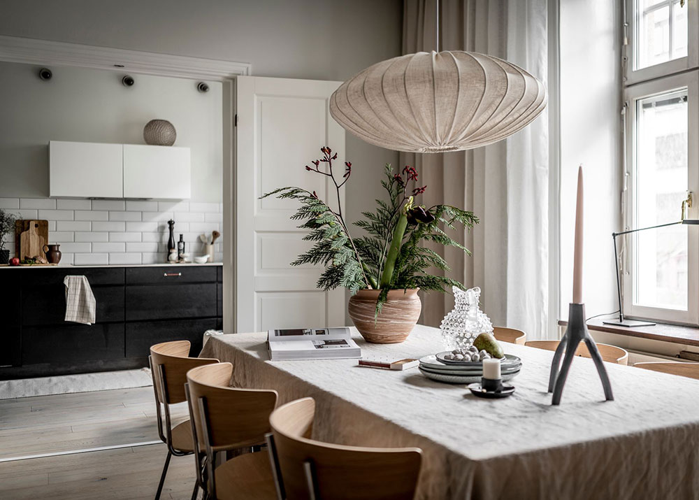 瑞典哥德堡 88 平米舒适自然北欧风公寓-8