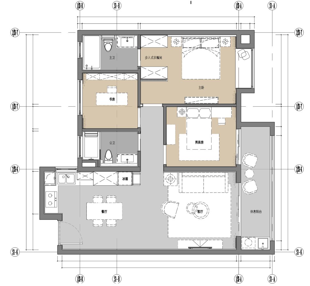 福鼎·宝龙世家 | 现代简约的人性空间-19