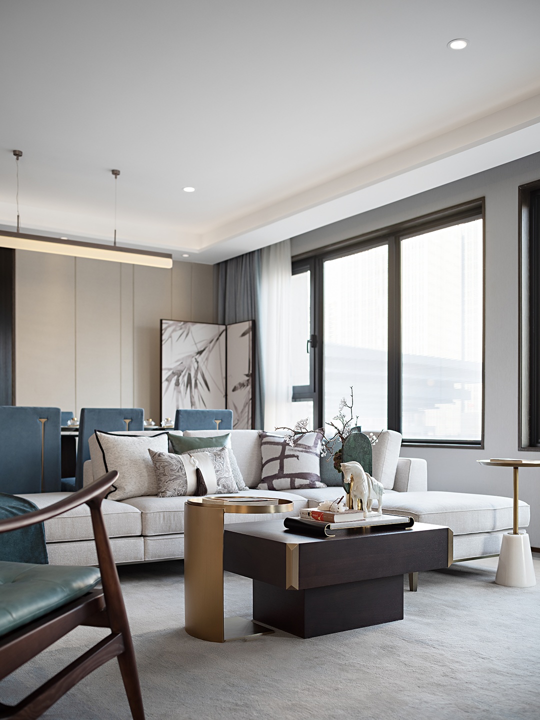 镇江财信筑和·尚书房 A1,A2 户型样板间设计丨中国镇江丨EHOO 易虎设计,陈涛室内设计-17