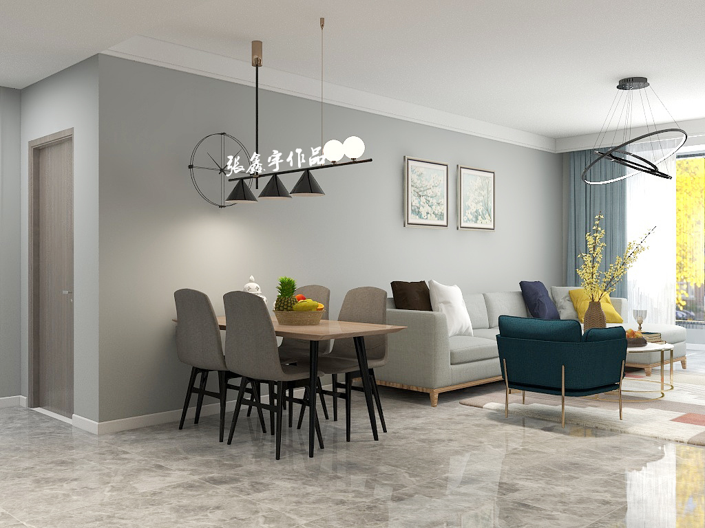 现代简约风晨曦住宅设计-6