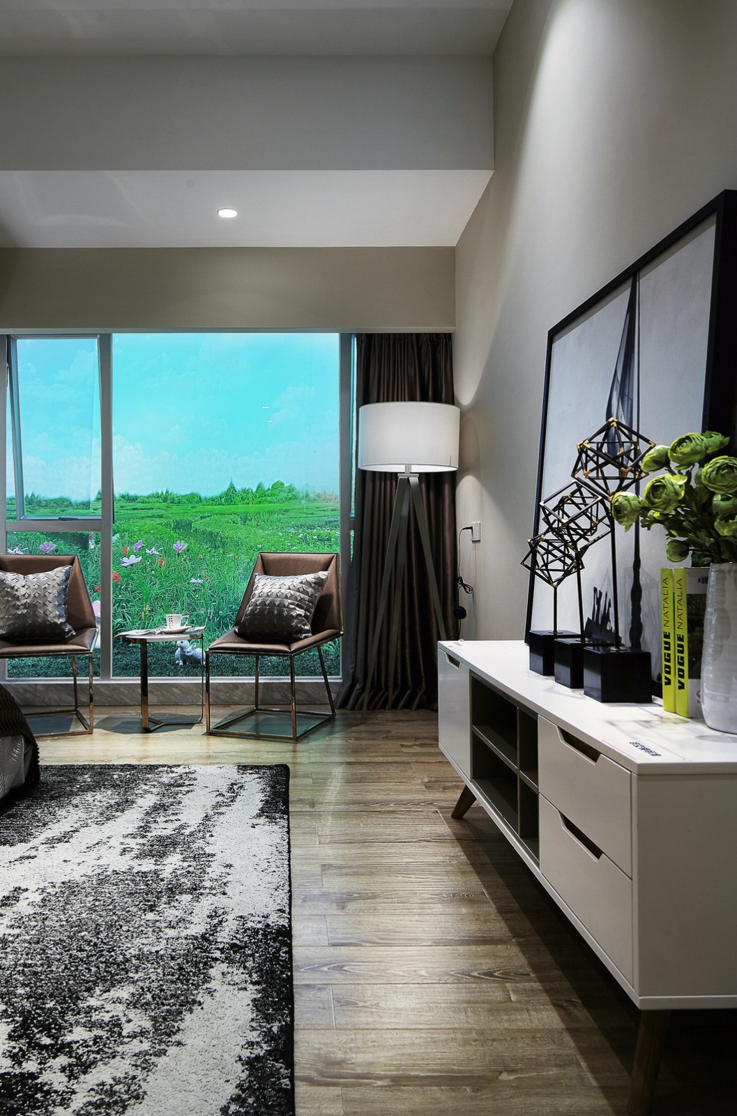 心境简单——24㎡现代北欧风格住宅  深圳市海大装饰集团有限公司-8