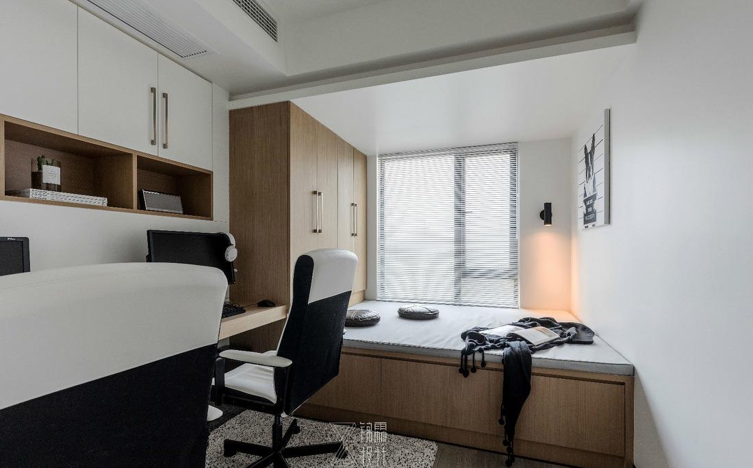 成都 140㎡现代人文之家 | 明亮温馨，空间利用到极致-60