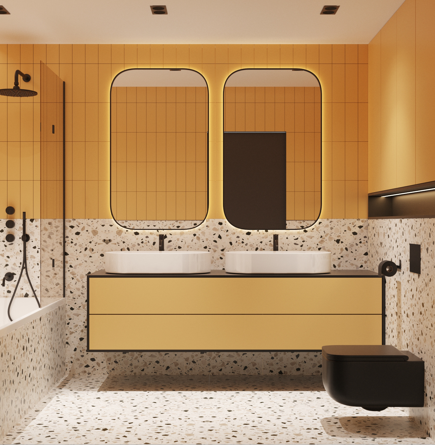 160平复式户型 色彩丰富！-22