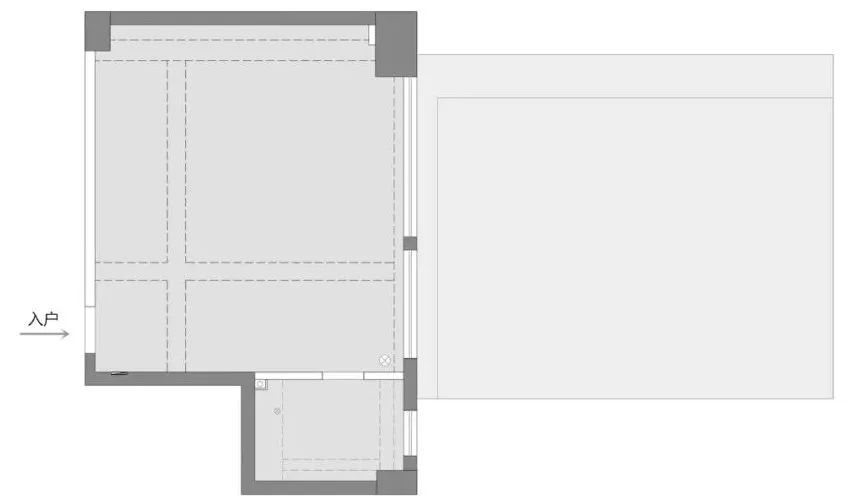 40㎡loft公寓设计丨厦门磐石空间设计-2