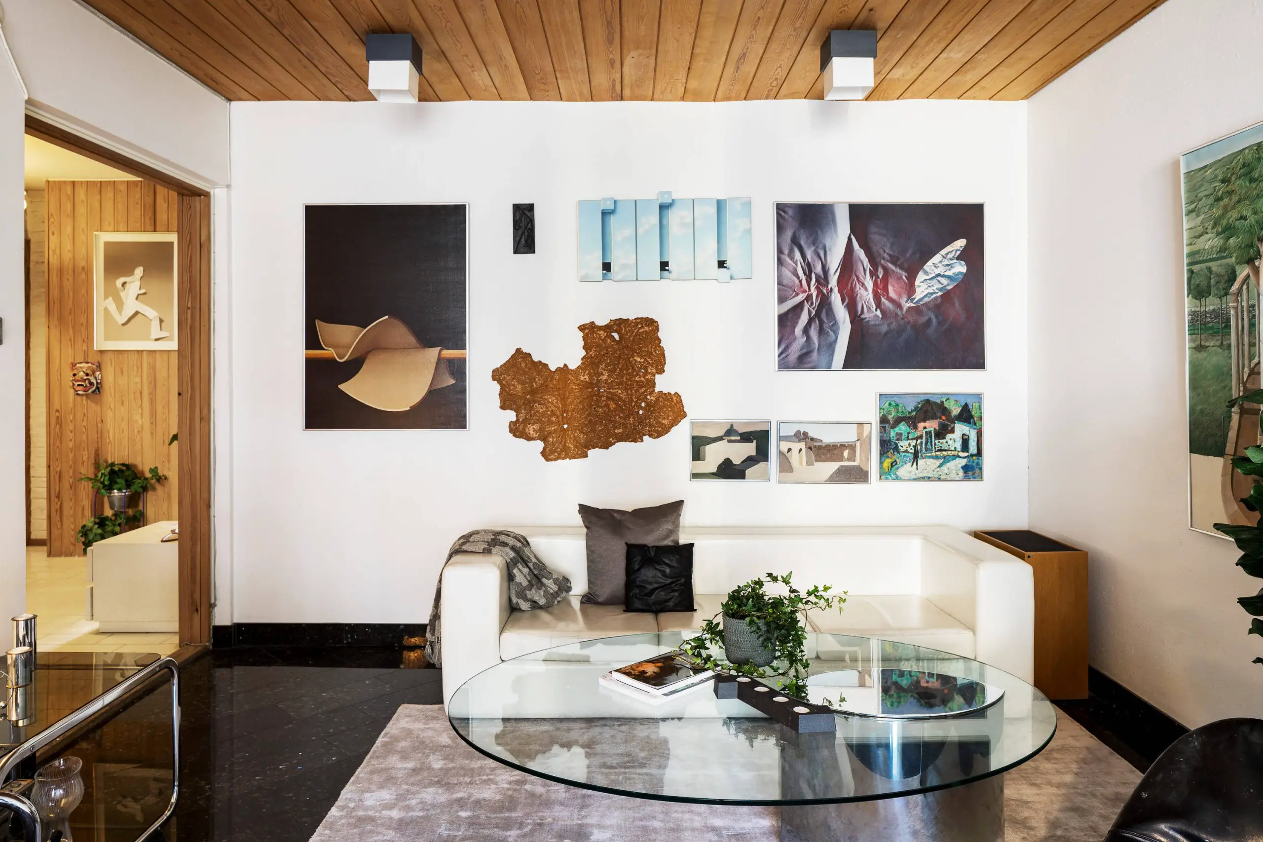 瑞典顶层复式公寓 | 露天阳台，60 年代设计风潮-1