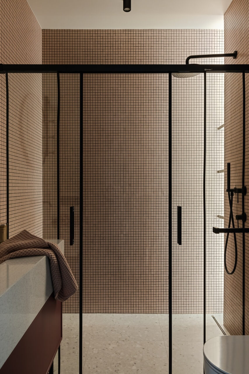 110-metrowe mieszkanie na Mokotowie z elementami w stylu vintage - PLN Design-9