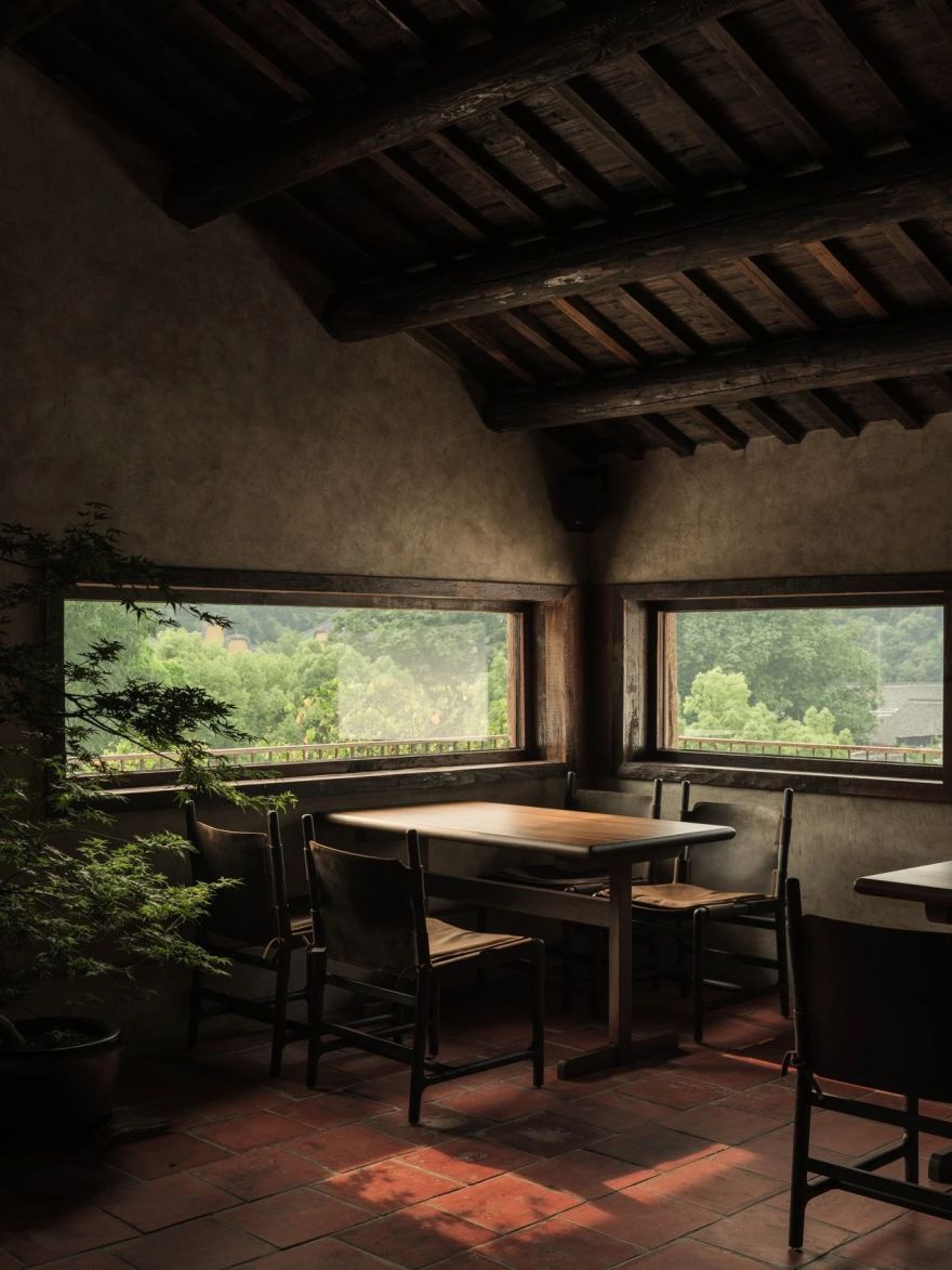 深圳湾万象城元古雲境餐厅,杭州灵隐寺元古觀山丨中国杭州丨无之设计-26