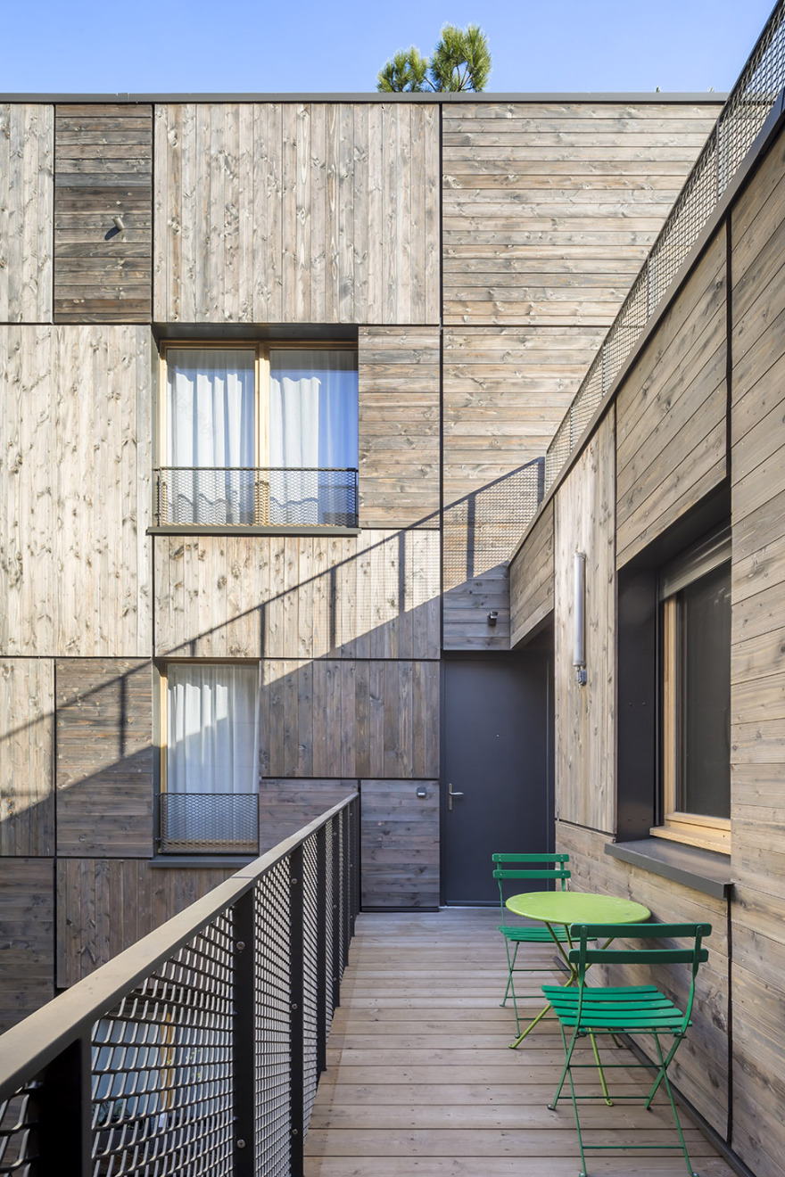 Yama Tani 公寓丨法国巴黎丨隈研吾建筑都市设计事务所-25