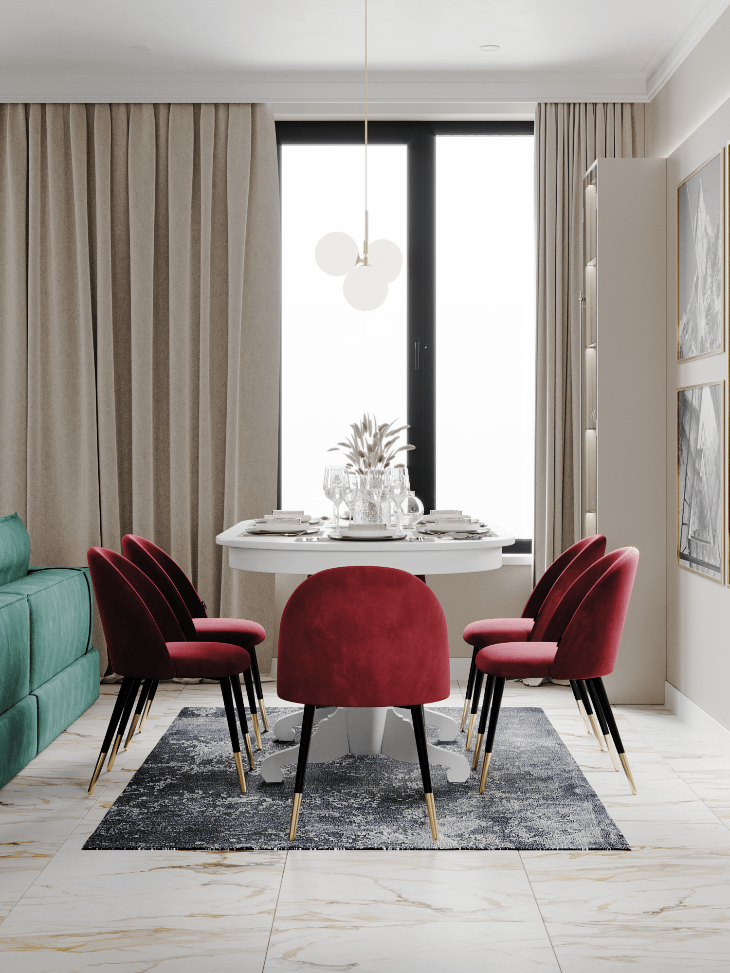 ЖК Time 两居室公寓设计-12