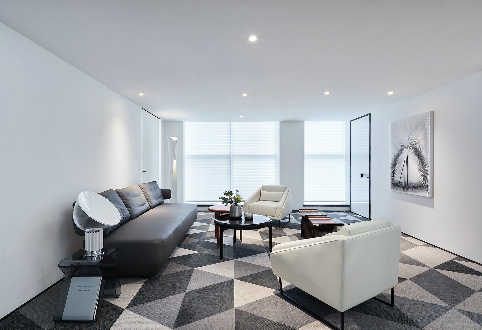 如墨设计｜创意美学玩转空中Loft办公样板-36