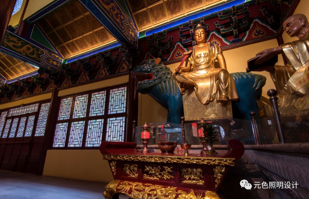 佛 · 光 | 道吾山护国兴华禅寺灯光改造-91