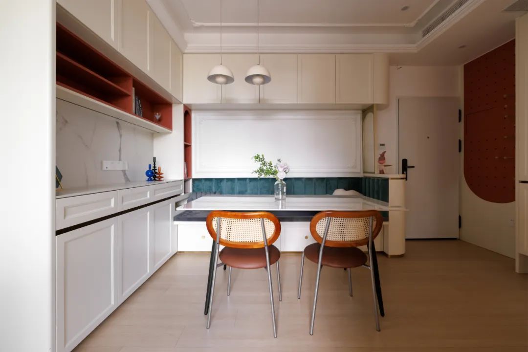 80年代老破小变身美式温馨学区房丨中国厦门丨凤凰空间-23