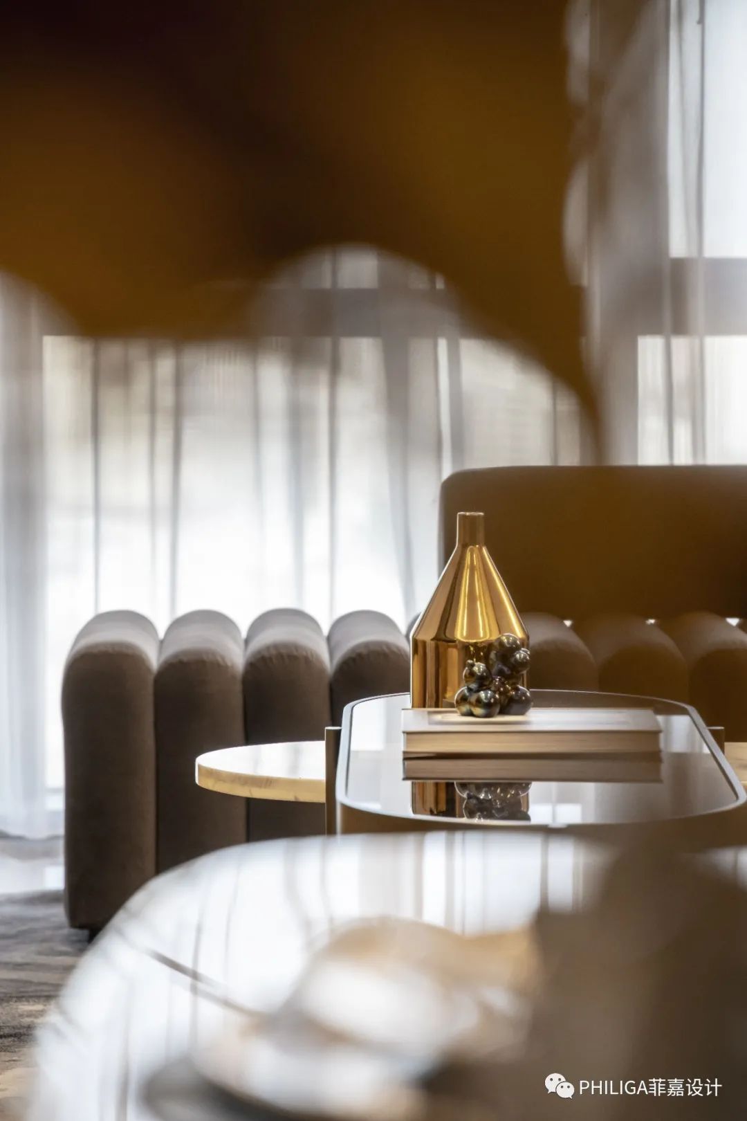 天津招商津湾天玺 296㎡样板间 | 复古摩登,重新定义生活格调-3